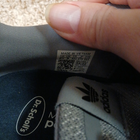 Adidas  Mens MULTI X J SIZE 9 1/2 GREY/BLACK EUC - Picture 4 of 7